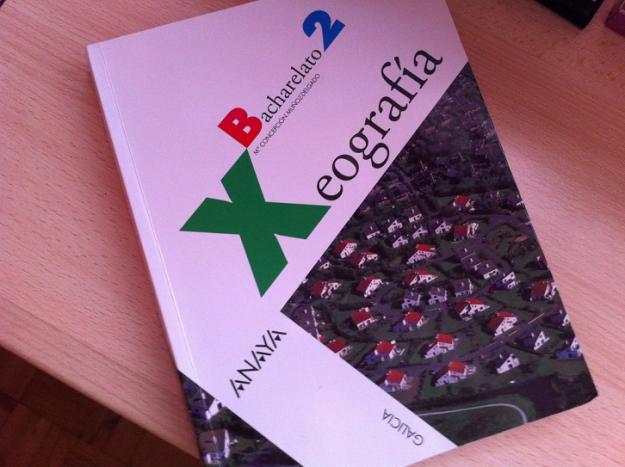 Libro geografía bachillerato 2 anaya