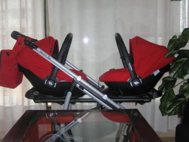 Vendo Coche Gemelar Vector Duo de Bebe Car