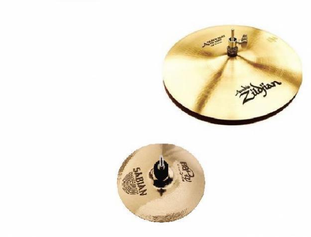 CHARLES ZILDJIAN QUICK BEAT,SPLASH SABIAN B8 PRO Y PIE DE PLATO