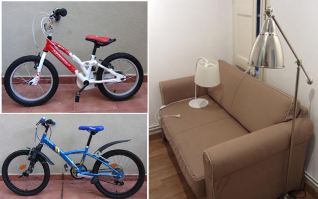 Oportunidad Lote Sofacama - Bicicletas - Lamparas