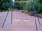 Colimpio infantil dos asientos con cuerda, columpios para jardin - mejor precio | unprecio.es