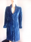 abrigo de terciopelo azul regalo su vestido a juego - mejor precio | unprecio.es