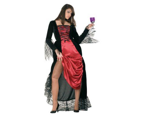 DISFRAZ DAMA TENEBROSA- IDEAL CARNAVALES, HALLOWEEN-- TODAS LAS TALLAS