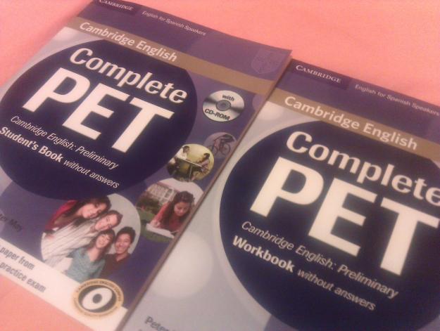 Libros cambridge english complete pet