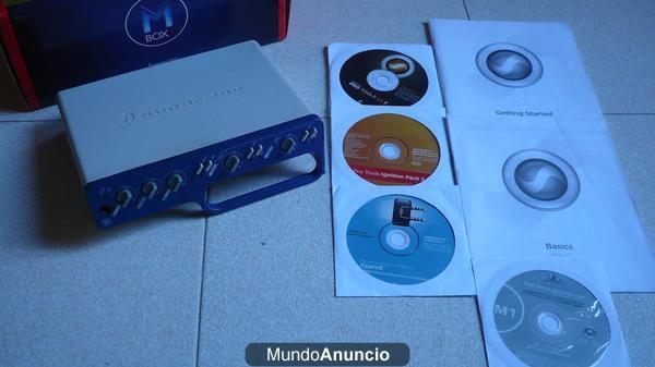 Tarjeta sonido MBOX 2 7.3/PRO TOOLS...evcelente estado!