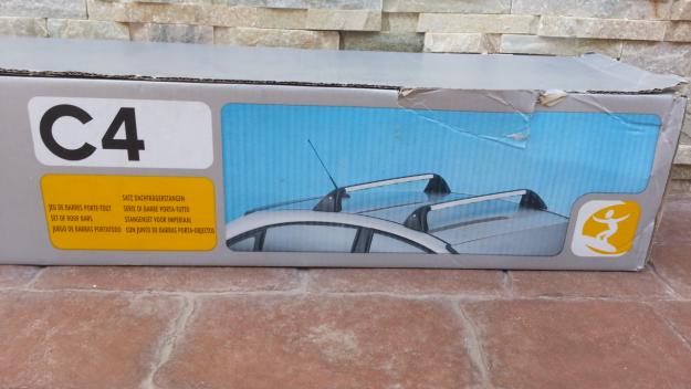 Barras techo portaequipajes Originales Citroen C4