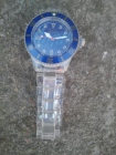 reloj de pulsera con correa transparente, !a estrenar! - mejor precio | unprecio.es