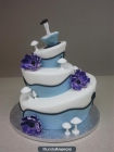 TARTAS DE DISEÑO  PARA LOS MAS FINOS PALARES,BODAS,COMUÑONES,REGALO - mejor precio | unprecio.es