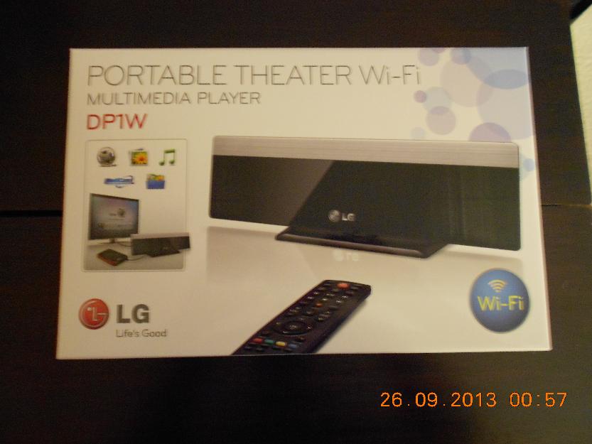 Multimedia Player LG DP1W Lector Multimedia Wifi, DLNA, Full HD, Ethernet, firmware act.