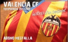 Abonos Valencia C.F. (Temporada 2011-2012) (2 Pases) - mejor precio | unprecio.es