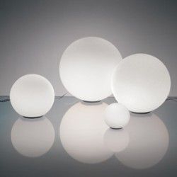 Artemide Dioscuri tavolo 25 blanco - iLamparas.com