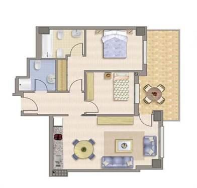 Apartment for Sale in Alicante, Comunidad Valenciana, Ref# 2604176