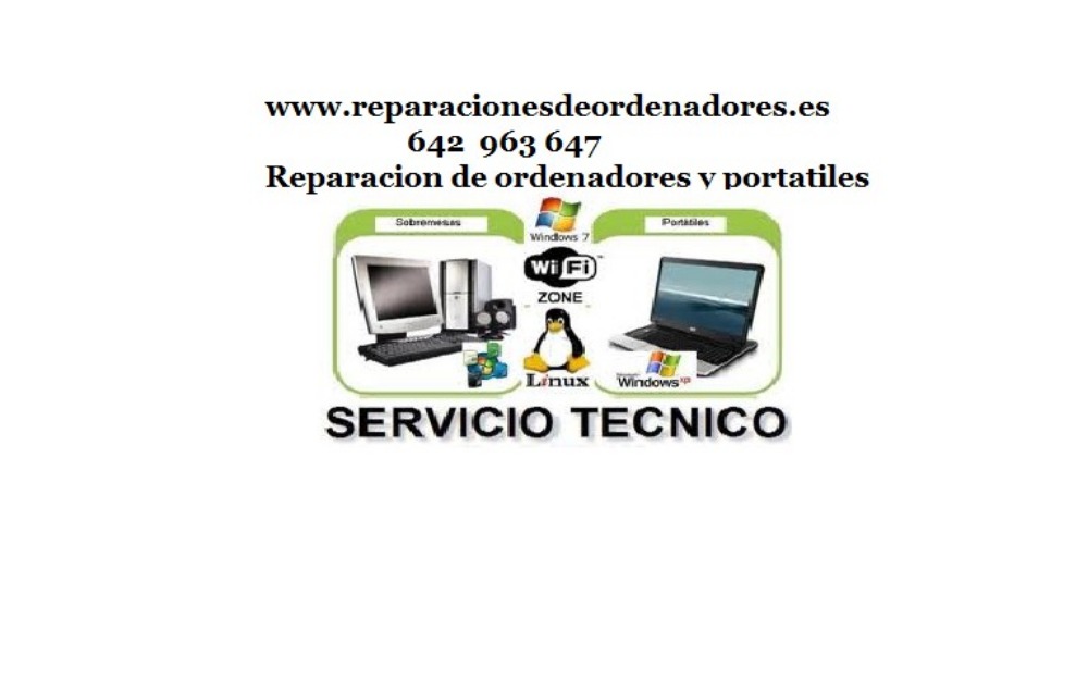 Tecnico informatico a domicilio Madrid