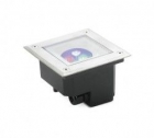 Leds C4 Gea Empotrable suelo cuadrado 3x1W LED RGB IP67 - iLamparas.com - mejor precio | unprecio.es