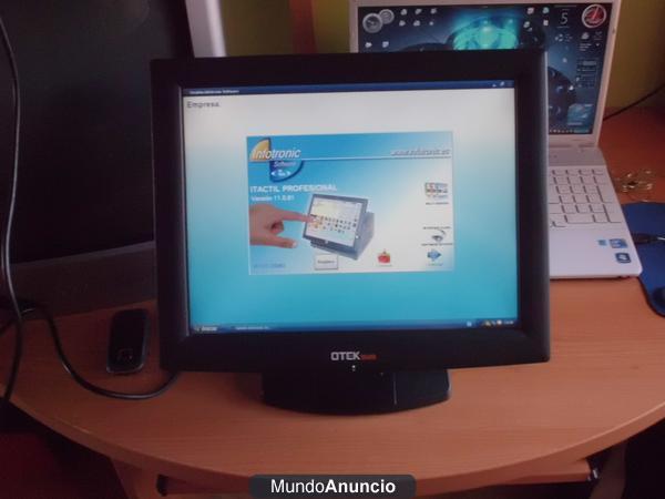 VENDO PC XP PANTALLA  TPV OTEK OP15A táctil 15