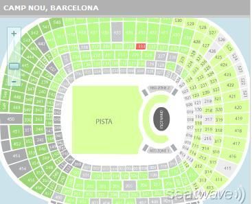 VENDO SOBRE Y DE REGALO 2 ENTRADAS PARA PRIMER CONCIERTO DE U2 - ASIENTO RESERVADO JUSTO AL LADO DEL ESCENARIO