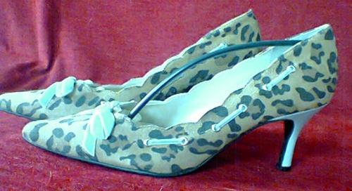 Zapatos con estampado de leopardo