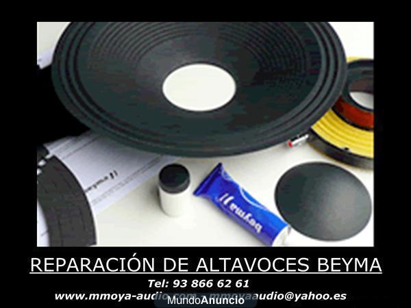 REPARACION DE ALTAVOCES