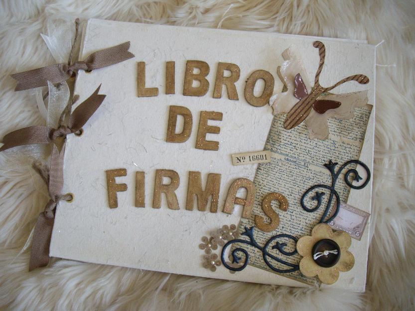 Libros de firmas para bodas