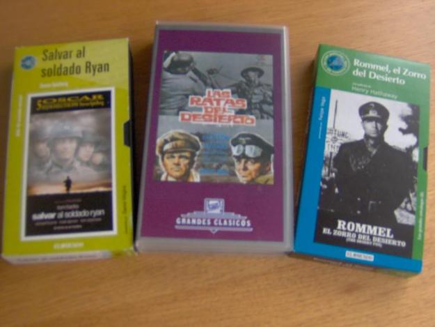 PELICULAS BÉLICAS EN VHS