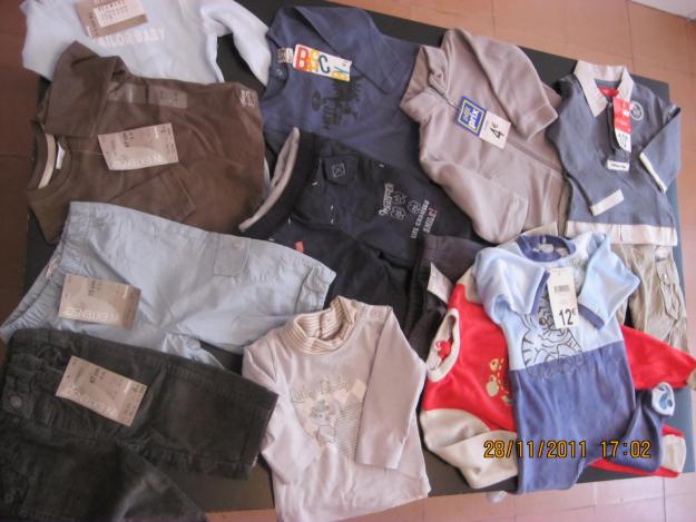 se vende ropa nueva para niños,con etiqueta