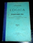 apuntes de logica 1903 d. agustin arredondo y garcia - mejor precio | unprecio.es