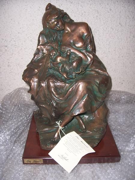Escultura bronce de Paul Marcell