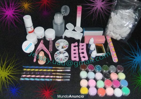 Se vende kit de uñas de porcelana profesional barato