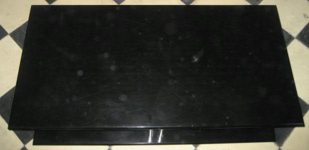 Mesa de centro negra