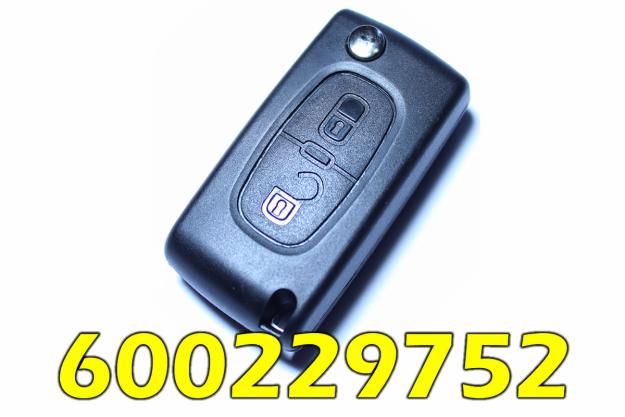 Llave para Peugeot 207, 307, 407, 807, 308 y compatibles