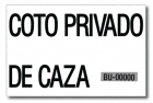 Señalizaciones para cotos de caza low cost - mejor precio | unprecio.es