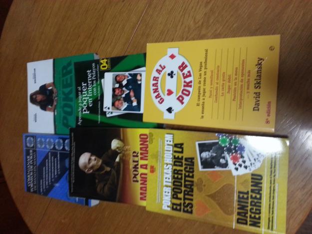 Colección de libros de Poker