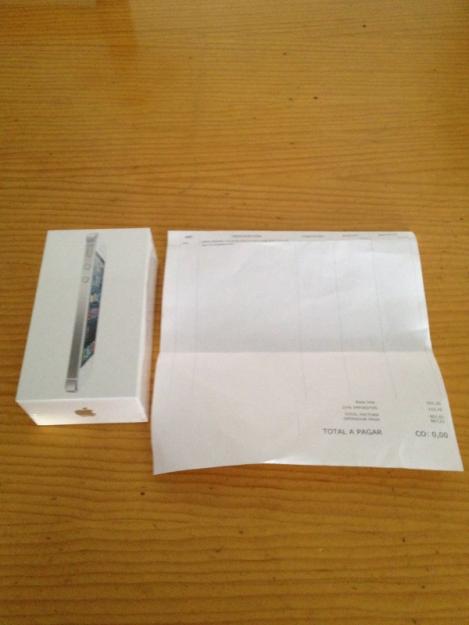 Iphone 5 16gb - precintado blanco con factura,vodafone