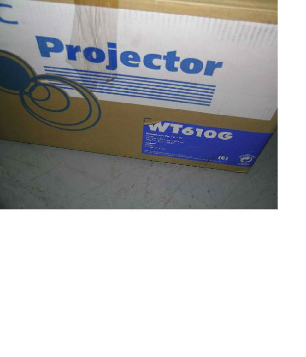 Proyector dlp espejo nec