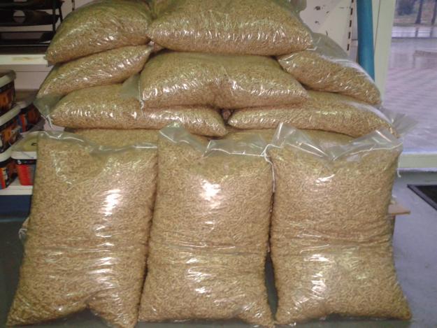 Venta de pellets en sacos de 15 kg dos hermanas-sevilla