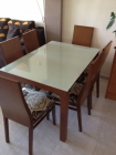 Conjunto comedor en madera - mejor precio | unprecio.es