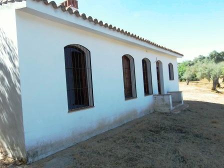 Finca con chalé en la sierra de tentudia