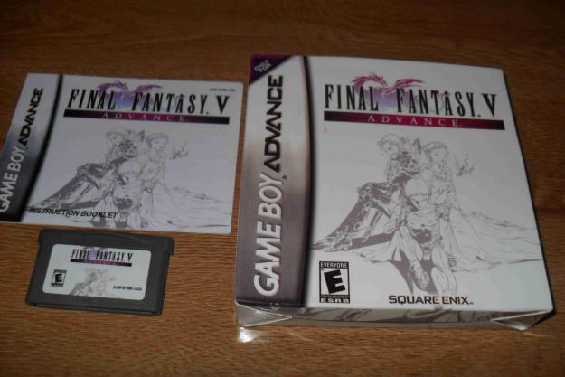 Gameboy Advance Final Fantasy V Advance