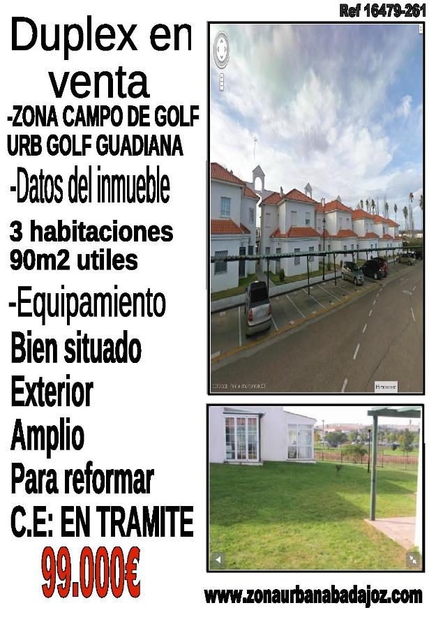 Duplex 3d en el golf guadiana