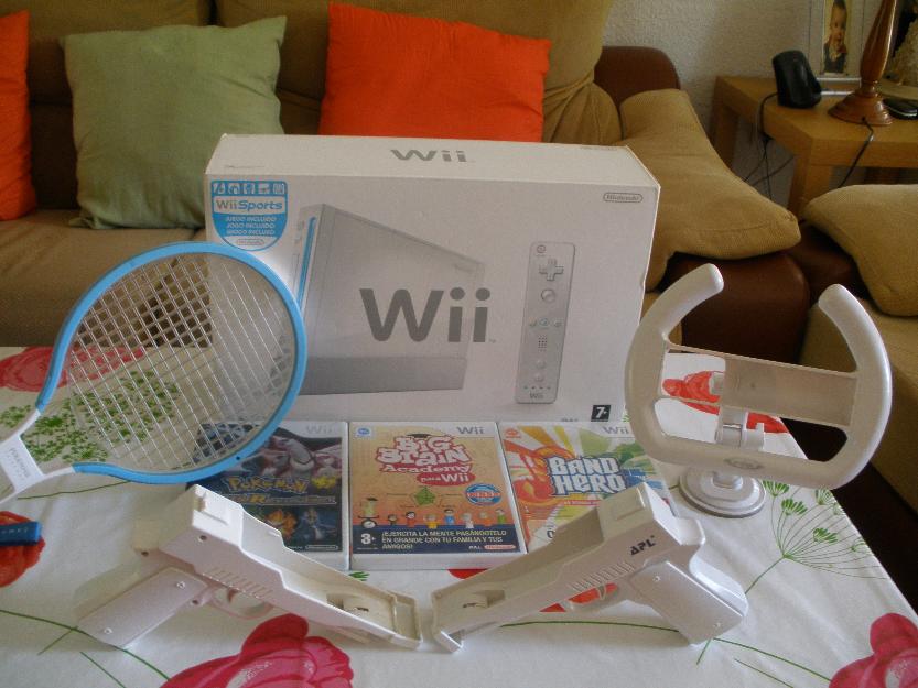 Pack Wii completo, todo perfecto estado.