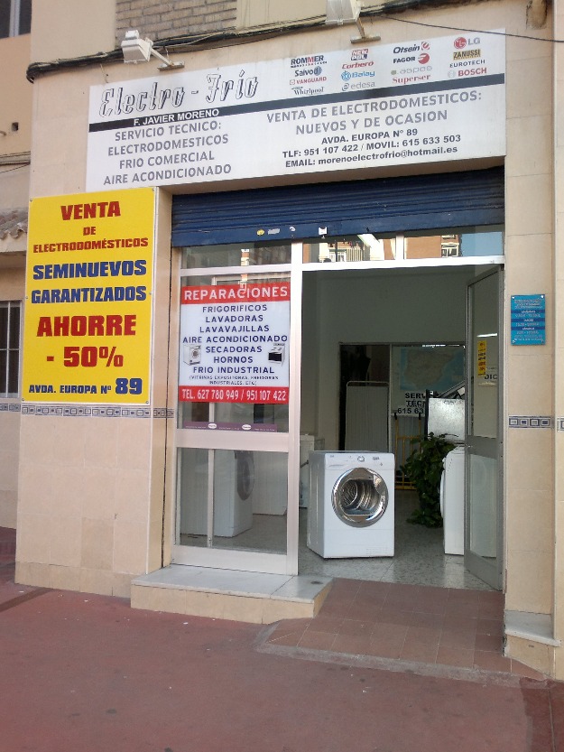 Electrodomesticos de segundamano en malaga