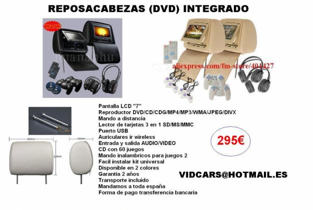 REPOSACABEZAS DVD