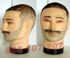 Cabeza maniqui hombre para practicas de peluqueria y barba - mejor precio | unprecio.es