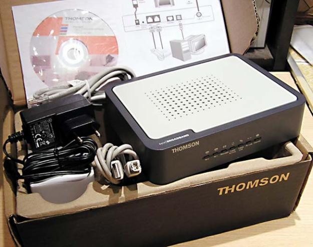 CABLE-MODEM ROUTER THOMSON THG 540