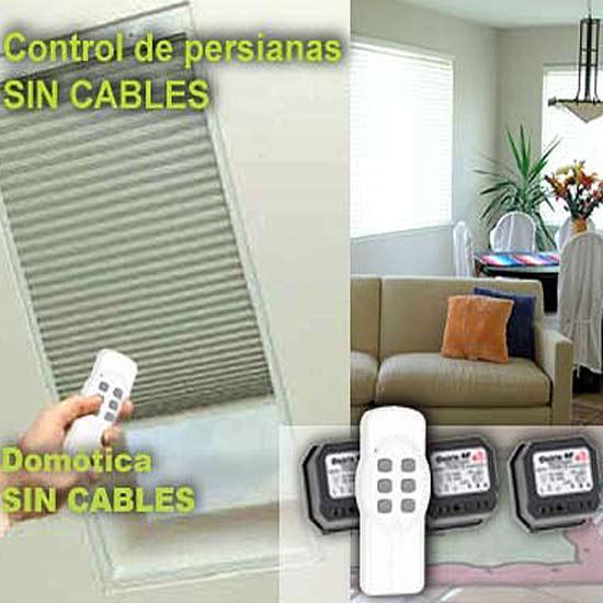 KIT CONTROL DE PERSIANAS - DOMÓTICA SIN CABLES