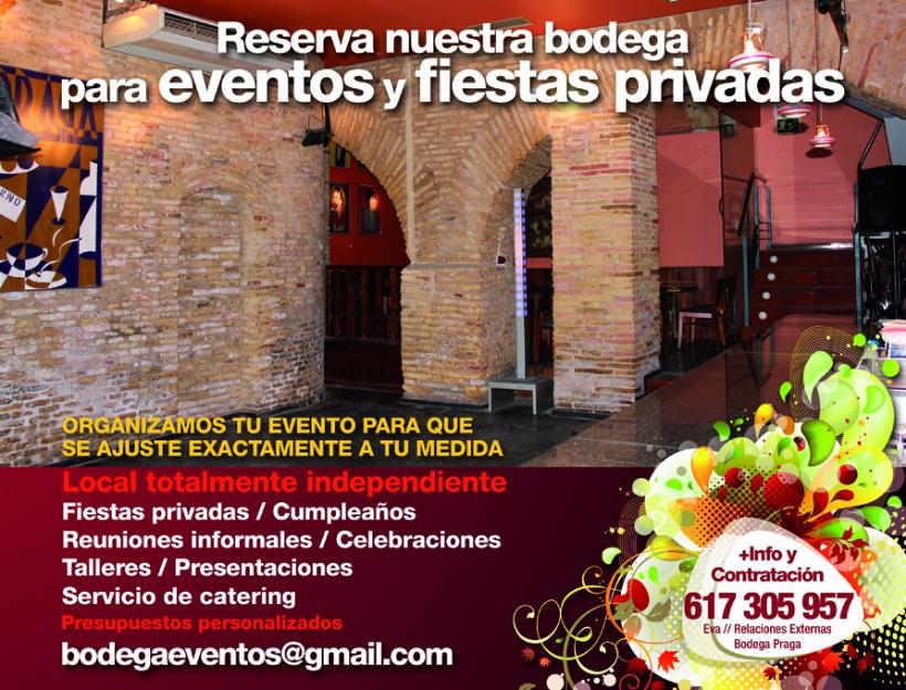 Zaragoza locales para fiestas privadas