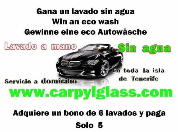 GANA UN LAVADO SIN AGUA /  WIN AN ECO WASH