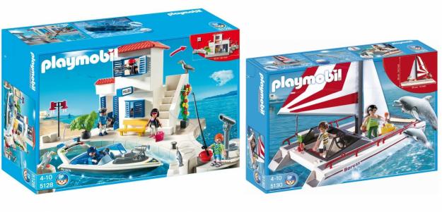 ¡con regalo! playmobil puerto 5128/5130