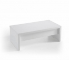 Mesa de sofá elevable. Mesa de centro lacada blanca - mejor precio | unprecio.es