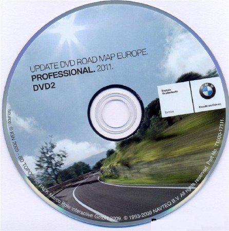 Gps dvd bmw road map 2011. prof-high + radares